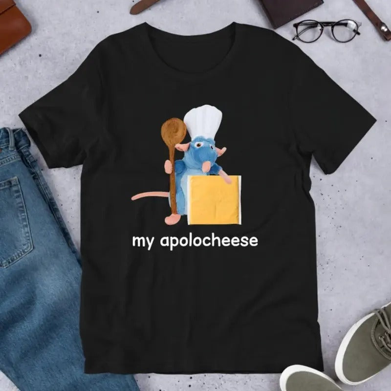 My Apolocheese Rat Plush Cheese Meme Funny - Adult & Kids T-Shirts, Sweatshirts & Hoodies apparel design preview 1