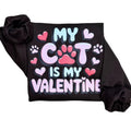 My Cat Is Valentine - Adult & Kids T-Shirts, Sweatshirts & Hoodies apparel design preview 1