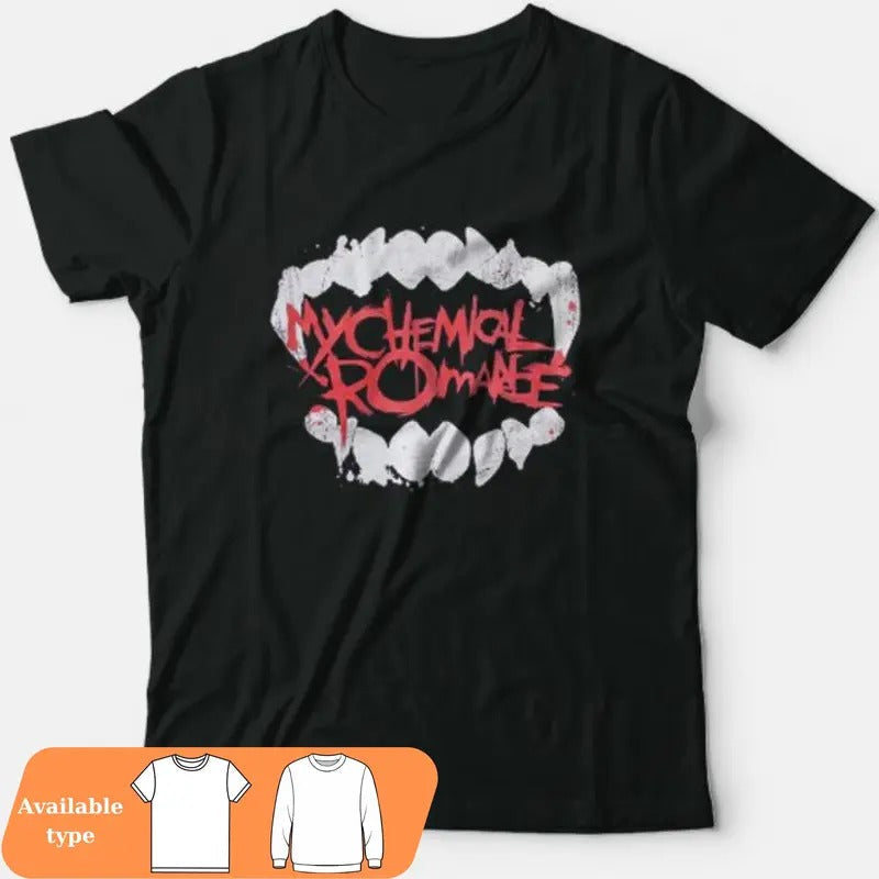 My Chemical Romance Teeth Wreckage MCR Three Cheers - Adult & Kids T-Shirts, Sweatshirts & Hoodies apparel design preview 1