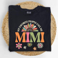My Favorite People Call Me Mimi Comfort Colors Cute - Adult & Kids T-Shirts, Sweatshirts & Hoodies apparel design preview 1