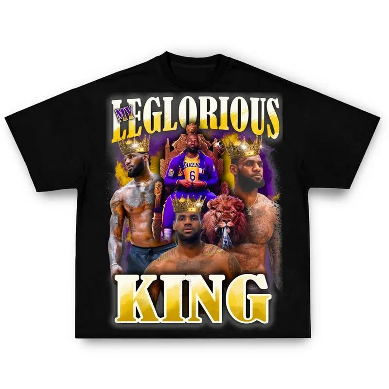 My LeGlorious King Streetwear - Adult & Kids T-Shirts, Sweatshirts & Hoodies apparel design preview 1