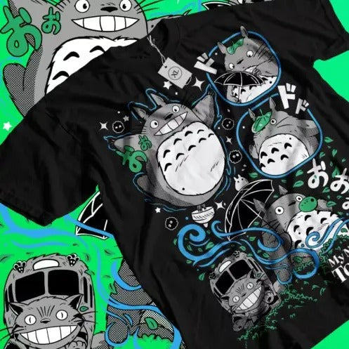 My Neighbor Totoro T ShirtStudio Ghibli Spirited Away - Adult & Kids T-Shirts, Sweatshirts & Hoodies apparel design preview 1