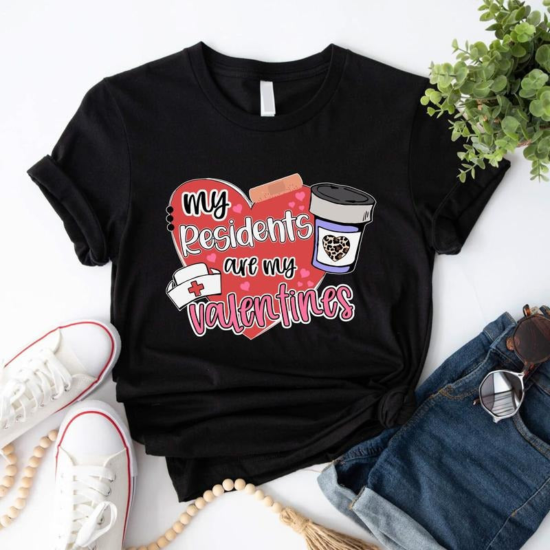 My Patients Are Valentines Nurse Doctor Girlfriend - Adult & Kids T-Shirts, Sweatshirts & Hoodies apparel design preview 1