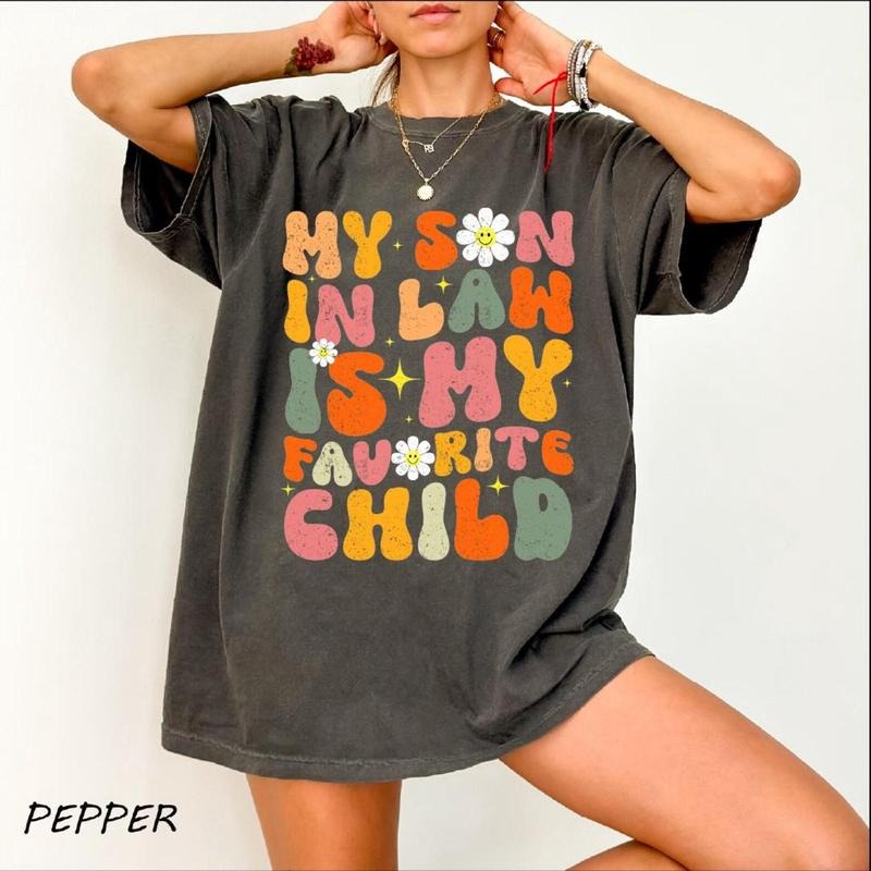 My Son Law Is Favorite Child 2 Sides Funny Family - Adult & Kids T-Shirts, Sweatshirts & Hoodies apparel design preview 1