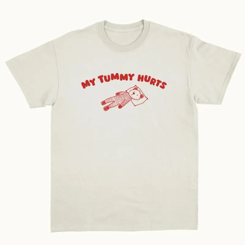 My Tummy Hurts - Adult & Kids T-Shirts, Sweatshirts & Hoodies apparel design preview 1