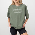 My Tummy Hurts Comfort Colors Funny Meme Ache - Adult & Kids T-Shirts, Sweatshirts & Hoodies apparel design preview 1