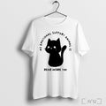 My Emotional Support Animal Is Dead Inside Too Cat - Adult & Kids T-Shirts, Sweatshirts & Hoodies apparel design preview 1