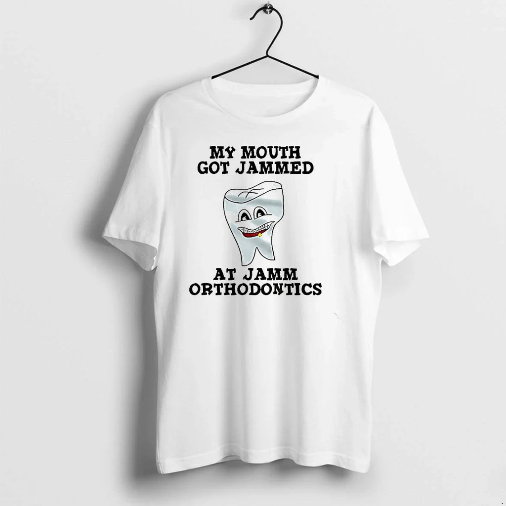 My Mouth Got Jammed At Jamm Orthodontics Sweater - Adult & Kids T-Shirts, Sweatshirts & Hoodies apparel design preview 1