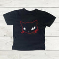 Mystery Black Cat Baby Gothic Emo Girl Scene 2000s - Adult & Kids T-Shirts, Sweatshirts & Hoodies apparel design preview 1
