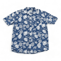 Chive On Hawaiian Blue White Botanical Crown Tipsy - Adult & Kids T-Shirts, Sweatshirts & Hoodies apparel design preview 1