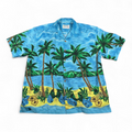 Vintage Reservoir Hawaiian Adult LARGE Blue Ocean - Adult & Kids T-Shirts, Sweatshirts & Hoodies apparel design preview 1