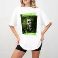 N3ver Trust Liv1ng Halloween Be3tle Movies Betelgeuse - Adult & Kids T-Shirts, Sweatshirts & Hoodies apparel design preview 1