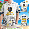 Denver Nuggets NBA Hawaiian Baseball Time - Adult & Kids T-Shirts, Sweatshirts & Hoodies apparel design preview 1