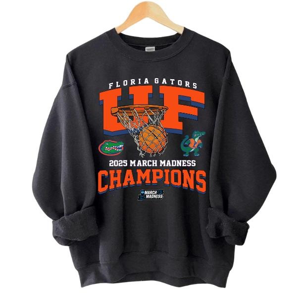 NCAA Champions 2025 Florida Gators March Madness - Adult & Kids T-Shirts, Sweatshirts & Hoodies apparel design preview 1