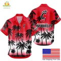 Cincinnati Bearcats Hawaiian Tropical Coconut Forest - Adult & Kids T-Shirts, Sweatshirts & Hoodies apparel design preview 1