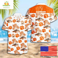 Clemson Tigers Hawaiian Coconut Tree Logo Summer NCAA - Adult & Kids T-Shirts, Sweatshirts & Hoodies apparel design preview 1