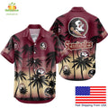 Florida State Seminoles Hawaiian Coconut Forest - Adult & Kids T-Shirts, Sweatshirts & Hoodies apparel design preview 1