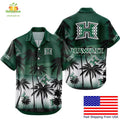 Hawaii Rainbow Warriors Hawaiian Tropical Coconut - Adult & Kids T-Shirts, Sweatshirts & Hoodies apparel design preview 1