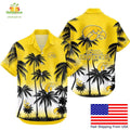 Iowa Hawkeyes Hawaiian Coconut Forest Tropical Fan - Adult & Kids T-Shirts, Sweatshirts & Hoodies apparel design preview 1