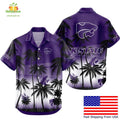 Kansas State Wildcats Hawaiian Tropical Coconut - Adult & Kids T-Shirts, Sweatshirts & Hoodies apparel design preview 1