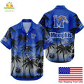 Memphis Tigers Hawaiian Coconut Forest Tropical Fan - Adult & Kids T-Shirts, Sweatshirts & Hoodies apparel design preview 1