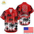 NC State Wolfpack Hawaiian Coconut Forest Tropical - Adult & Kids T-Shirts, Sweatshirts & Hoodies apparel design preview 1