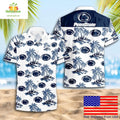 Penn State Nittany Lions Hawaiian Coconut Tree Logo - Adult & Kids T-Shirts, Sweatshirts & Hoodies apparel design preview 1