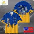 Pittsburgh Panthers Hawaiian Paint Splatter Fan - Adult & Kids T-Shirts, Sweatshirts & Hoodies apparel design preview 1