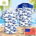 Pittsburgh Panthers Hawaiian NCAA Coconut Tree Logo - Adult & Kids T-Shirts, Sweatshirts & Hoodies apparel design preview 1