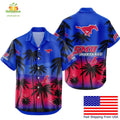 SMU Mustangs Hawaiian Coconut Forest Tropical Fan - Adult & Kids T-Shirts, Sweatshirts & Hoodies apparel design preview 1