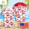 SMU Mustangs Hawaiian Coconut Tree Logo Summer - Adult & Kids T-Shirts, Sweatshirts & Hoodies apparel design preview 1