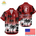 Stanford Cardinal Hawaiian Tropical Coconut Forest - Adult & Kids T-Shirts, Sweatshirts & Hoodies apparel design preview 1