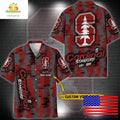 Stanford Cardinal NCAA Hawaiian Custom Ikat Design - Adult & Kids T-Shirts, Sweatshirts & Hoodies apparel design preview 1