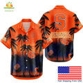 Syracuse Orange Hawaiian NCAA Tropical Coconut Forest - Adult & Kids T-Shirts, Sweatshirts & Hoodies apparel design preview 1