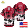 Temple Owls Hawaiian NCAA Tropical Coconut Forest Fan - Adult & Kids T-Shirts, Sweatshirts & Hoodies apparel design preview 1