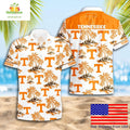 Tennessee Volunteers Hawaiian NCAA Coconut Tree Logo - Adult & Kids T-Shirts, Sweatshirts & Hoodies apparel design preview 1
