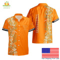 Tennessee Volunteers NCAA Hawaiian Seaweed Pattern - Adult & Kids T-Shirts, Sweatshirts & Hoodies apparel design preview 1