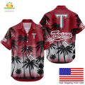 NCAA Troy Trojans Hawaiian Tropical Coconut Forest - Adult & Kids T-Shirts, Sweatshirts & Hoodies apparel design preview 1