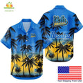 UCLA Bruins Hawaiian Coconut Forest Tropical Fan - Adult & Kids T-Shirts, Sweatshirts & Hoodies apparel design preview 1