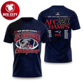 NE Patriots 2025 AFC 12X Champions Bowl LX Two Sided - Adult & Kids T-Shirts, Sweatshirts & Hoodies apparel design preview 1