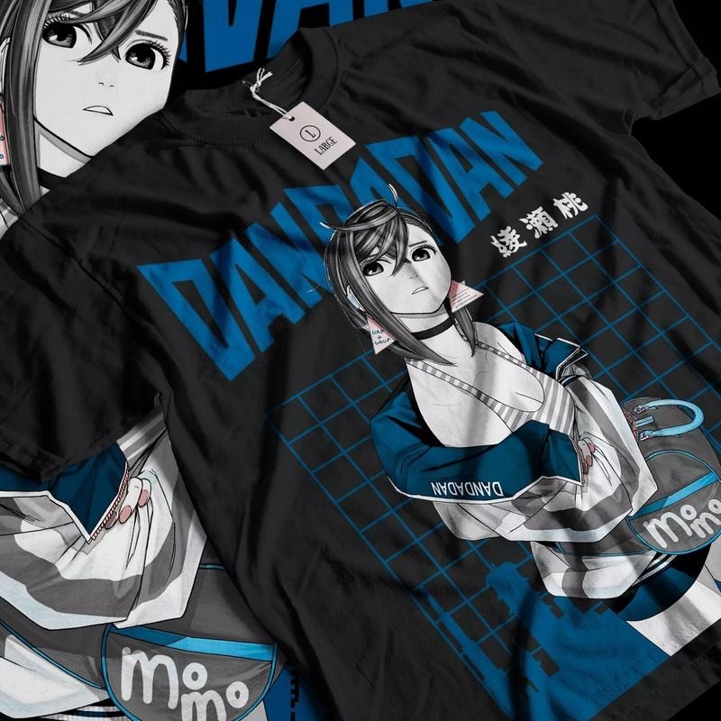 NEW Dandadan Seiko Ayase Cosplay Momo Anime All Sizes - Adult & Kids T-Shirts, Sweatshirts & Hoodies apparel design preview 1