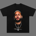 NEYMAR Vintage Soccer Menswear Womenswear Streetwear - Adult & Kids T-Shirts, Sweatshirts & Hoodies apparel design preview 1