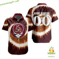 Grateful Dead Tie Dye Arizona Coyotes Hawaiian - Adult & Kids T-Shirts, Sweatshirts & Hoodies apparel design preview 1