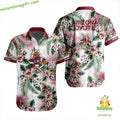 Arizona Coyotes Hawaiian Tropical Hockey Flower - Adult & Kids T-Shirts, Sweatshirts & Hoodies apparel design preview 1