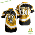 Grateful Dead Boston Bruins Tie Dye Hawaiian - Adult & Kids T-Shirts, Sweatshirts & Hoodies apparel design preview 1