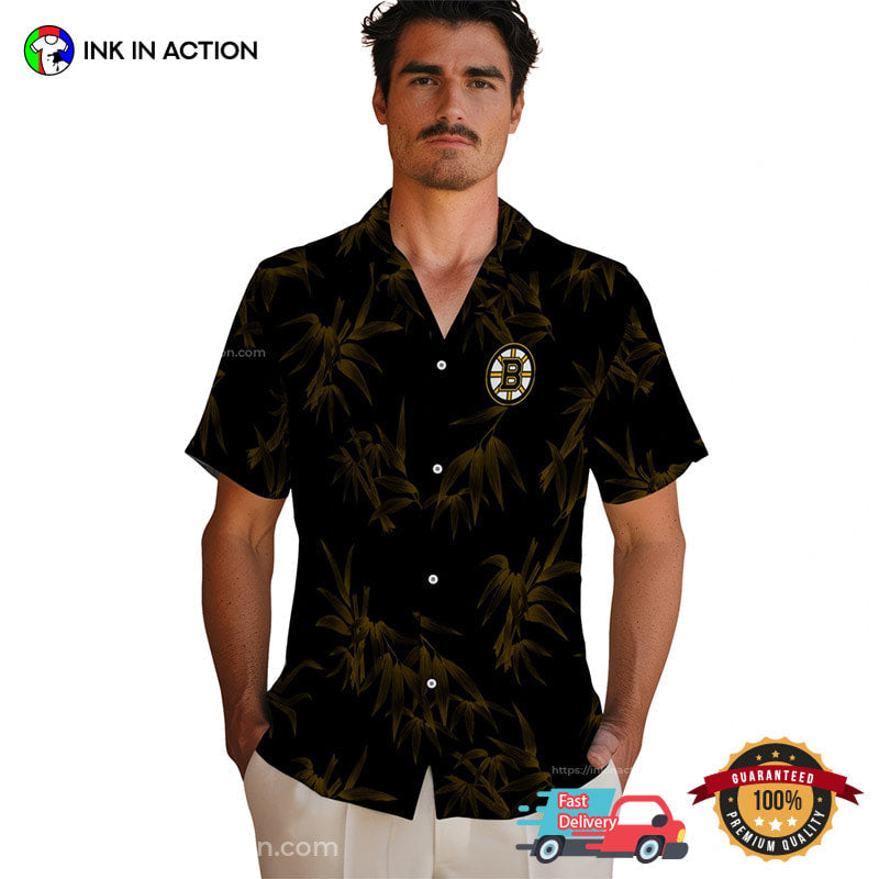 NHL Boston Bruins Ice Hockey Team Hawaiian - Adult & Kids T-Shirts, Sweatshirts & Hoodies apparel design preview 1