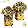 Boston Bruins Hawaiian Halloween Hockey Fan Gift - Adult & Kids T-Shirts, Sweatshirts & Hoodies apparel design preview 1
