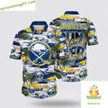 Buffalo Sabres Hawaiian Tropical Summer Desert Island - Adult & Kids T-Shirts, Sweatshirts & Hoodies apparel design preview 1