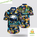 Buffalo Sabres Hawaiian Tropical Fruit Aloha for - Adult & Kids T-Shirts, Sweatshirts & Hoodies apparel design preview 1
