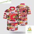 Calgary Flames Hawaiian Tropical Summer LV HQTROI1K - Adult & Kids T-Shirts, Sweatshirts & Hoodies apparel design preview 1